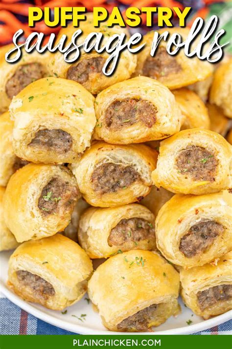 Puff pastry sausage rolls – easy hen – Study In USA