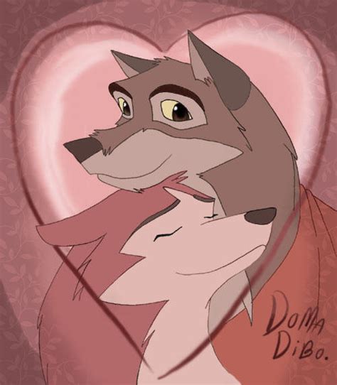 Balto and Jenna by DoMaDiBo on DeviantArt