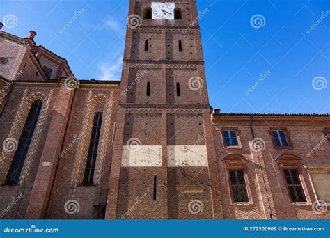 Asti, Cathedral. Cattedrale Di Santa Maria Assunta E San Gottardo Stock ...