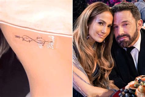 Jennifer Lopez and Ben Affleck get tattooed to show their love