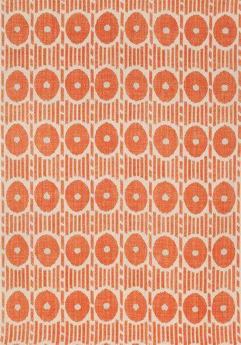 MESA IKAT, Coral, F914233, Collection Imperial Garden from Thibaut Ikat Curtains, Ikat Fabric ...