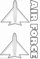 Us Air Force Coloring Pages sketch template