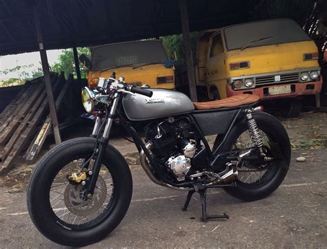 Yamaha scorpio cafe racer