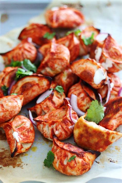 Vegetarian Tandoori Momos - Sanjana.Feasts - Sharing Plates | Recipe | Food, Indian street food ...