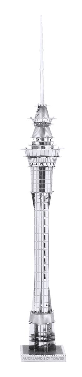 Metal Earth Auckland Sky Tower 3D Land Mark Metal Models Office Desk ...