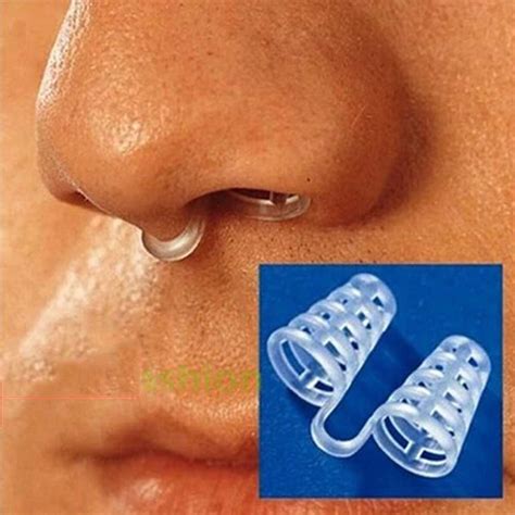 Healthy Sleeping Aid Equipment Magnetic Anti Apnea Nose Clip Mini ...