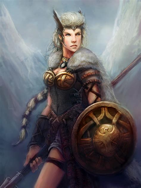 Freya the Valkyrie by mattforsyth on DeviantArt