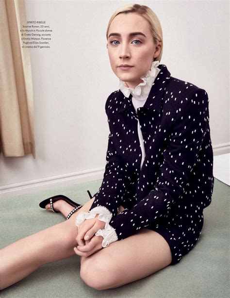 SAOIRSE RONAN iin Elle Magazine, Italy January 2020 – HawtCelebs