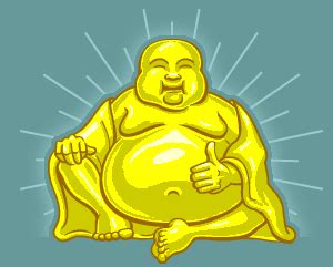"Good Luck Buddha" | Encourage & Support eCard | Blue Mountain eCards