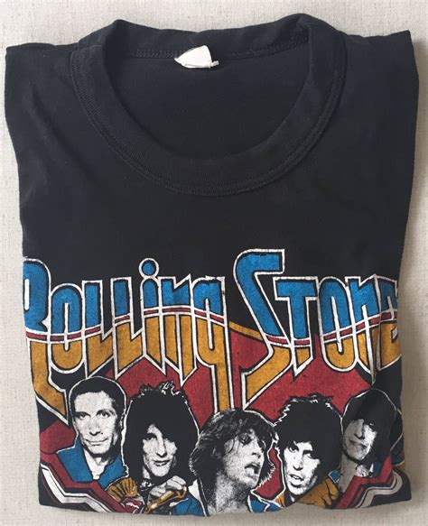 Rolling Stones Tshirt Shirt Tee T RARE Vintage 70s Tour of America 1978 Size XS Small Rock Concert