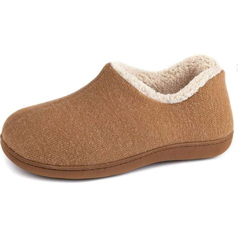 ULTRAIDEAS Women's Bootie Slippers Fuzzy with Memory Foam Indoor Loafer House Shoes - Walmart.com