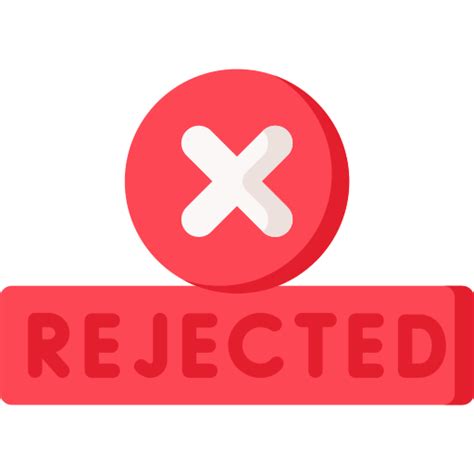 Rejected Special Flat icon