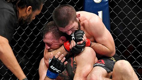 Khabib Nurmagomedov defeats Conor McGregor by submission in UFC 229 main event - ESPN