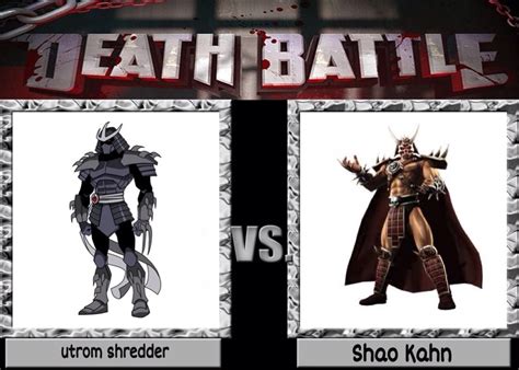 Death Battle ch'rell utrom shredder vs shao Kahn by Lorenzo1232000 on ...