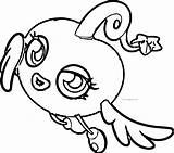 Moshi Monsters Coloring Page 02  Wecoloringpagecom sketch template
