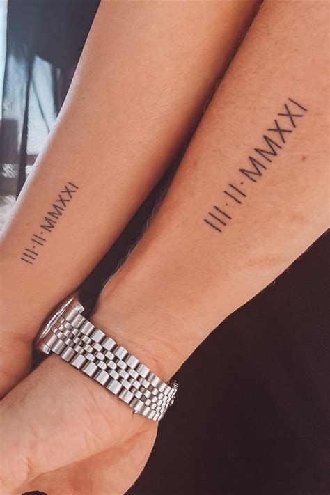 15 Awesome Roman Numeral Tattoo Ideas for Women - Mom's Got the Stuff in 2023 | Roman numeral ...