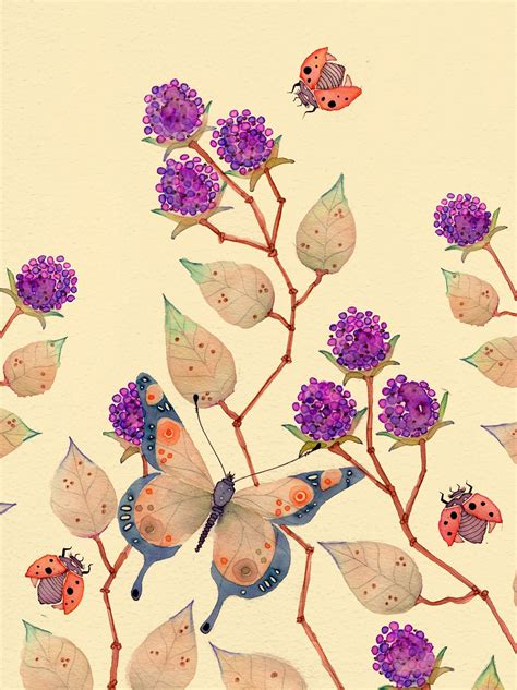 Colleen Parker . Wildlife in Inks Watercolours #floral #botanical #art Butterfly Illustration ...