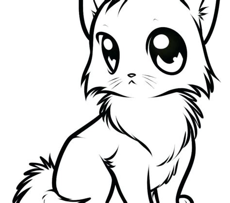 Cat Cute Drawing | Free download on ClipArtMag