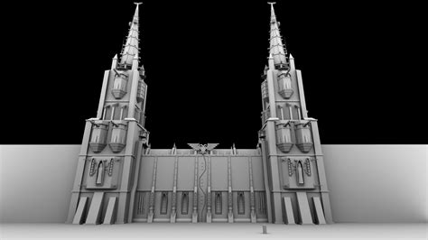 Gothic Gate WIP 2 by Tiwyll on DeviantArt