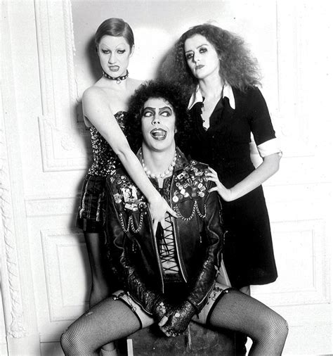 Patricia Quinn as Magenta Tim Curry as Dr. Frank-N-Furter Little Nell ...