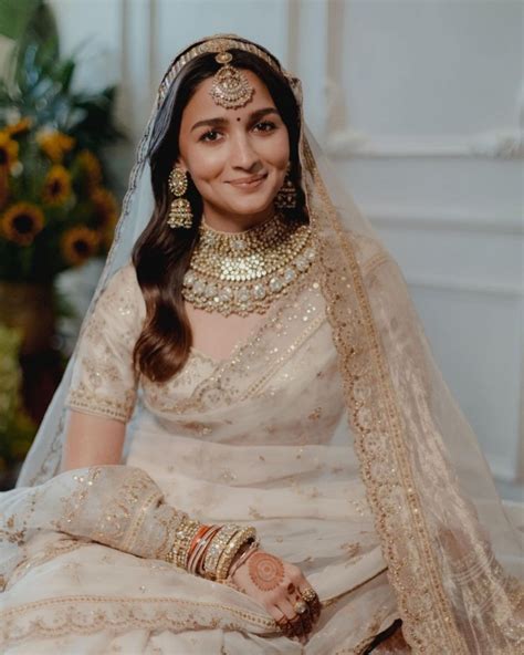 Alia Bhatt Shares Her Dreamy Bridal Portraits In Sabyasachi Lehenga