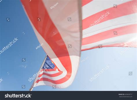 Malaysia Flag Known Jalur Gemilang Wave Stock Photo 693628717 | Shutterstock