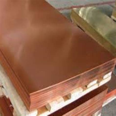 Phosphor Bronze Sheet, 0.8mm To 4mm Thk, Reactangular at Rs 700 ...