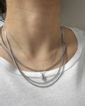 Teardrop Necklace in Silver– The Hexad