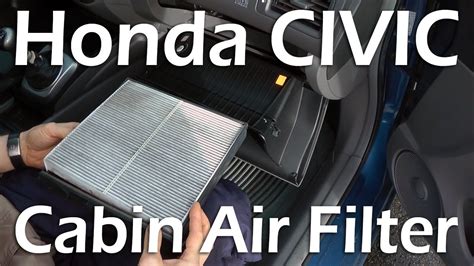 Honda Civic (2006-2011) - Cabin Air Filter Replacement. - YouTube