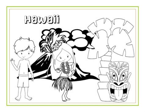 Awesome Hawaiian Coloring Sheets and Activity Pages for Kids - Hawaii Travel with Kids