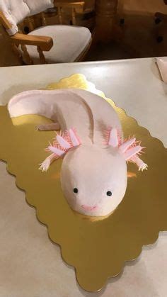 How to make an axolotl cake | Axolotl, Cake, Cake decorating