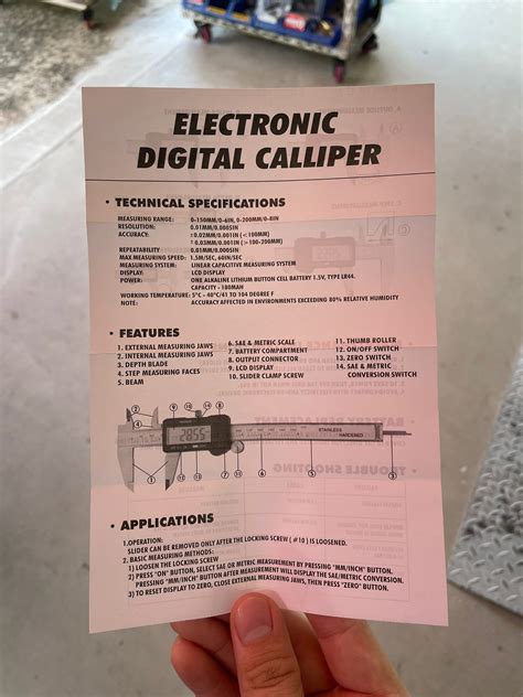 6" Gamma Digital Calipers | Model: VC1-DG06