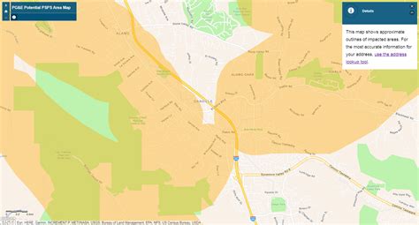 PG&E Power Outage Shut Off: Maps showing Bay Area cities affected by PG&E power shutdown ...