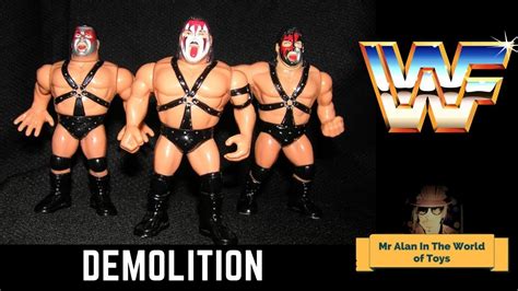 WWF Hasbro Action Figures Demolition Review - YouTube