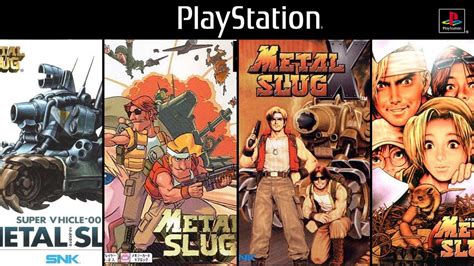 Metal Slug Games for PS1 - YouTube