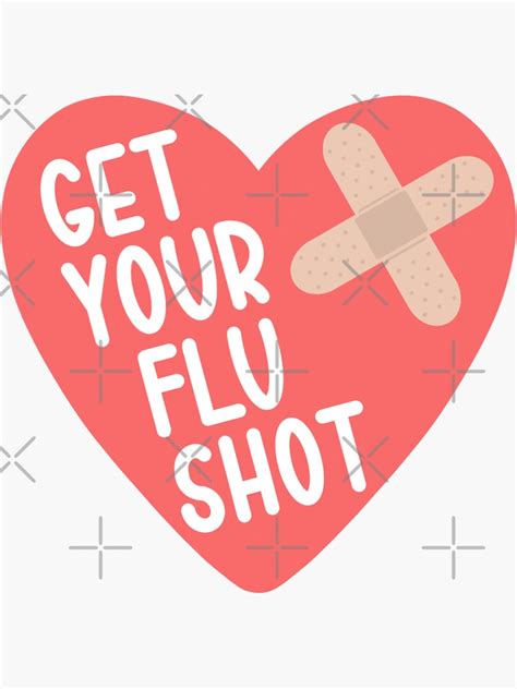 "Flu Shot" Sticker for Sale by reesereacreates | Redbubble