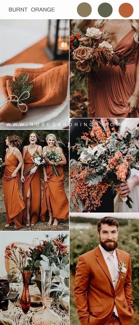 Pin by reanna ybarra on Wedding | Orange wedding themes, Orange wedding decorations, Fall ...