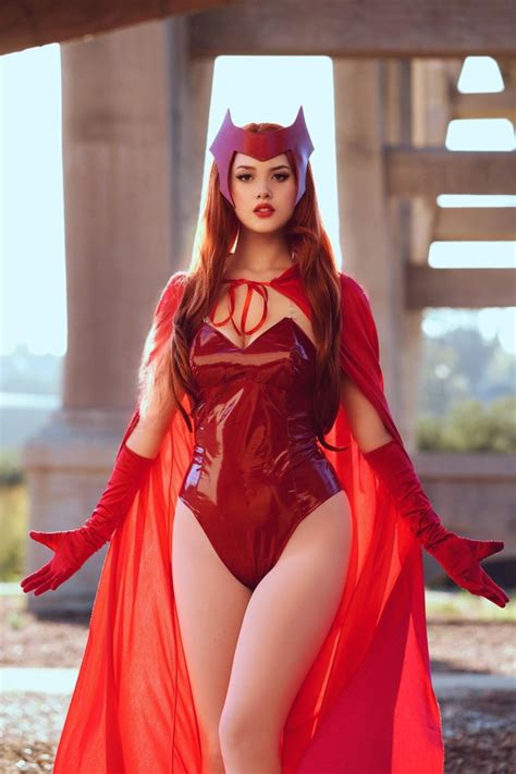 Scarlet Witch Marvel Candylion Cosplay - Etsy Australia