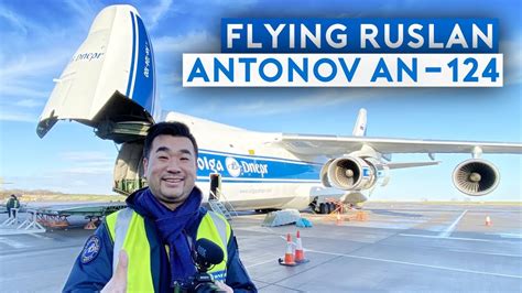 Incredible Flight on Antonov AN-124 Cargo Transporter - YouTube