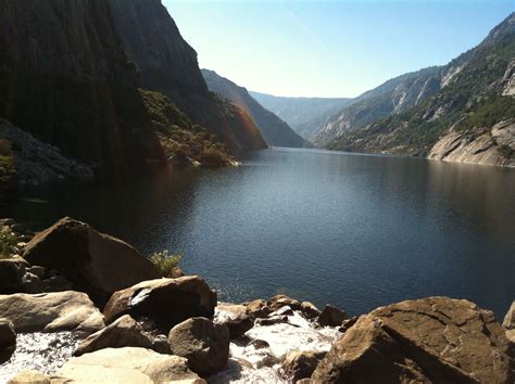 Hetch Hetchy reservoir from trail to waterfall | Travel, Reservoir, Waterfall