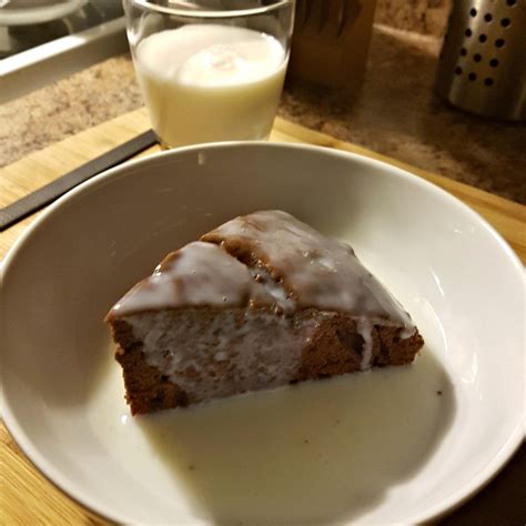 Coffee Cake with a Creamy Nutmeg Sauce - Evelyn Chartres