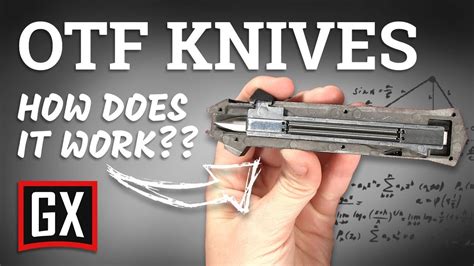 How Do Double Action OTF Knives Work??? - YouTube