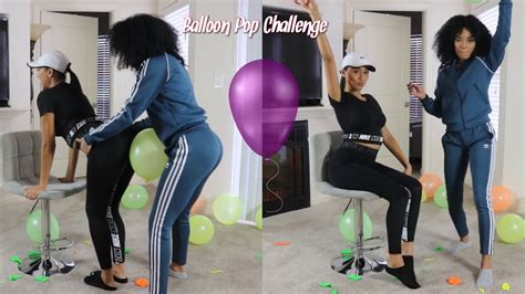 Balloon Pop Challenge!!💦 - YouTube