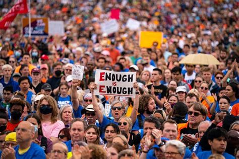 Protesters Gather Across the U.S. to Speak Out Against Gun Violence - The New York Times