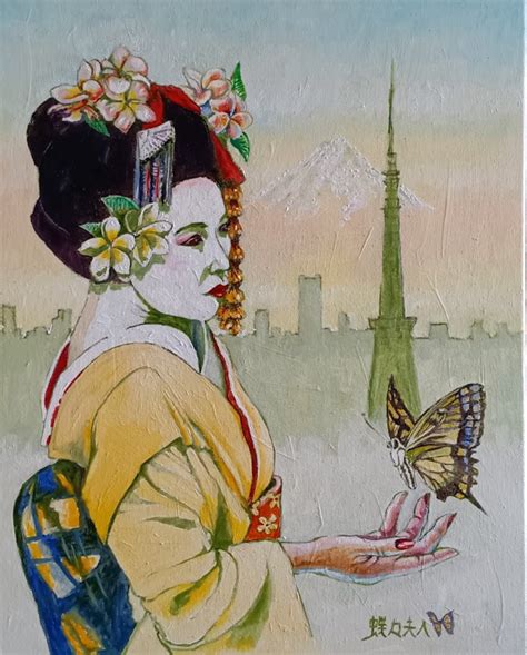 Tokyo Geisha Art | Hank Taufaasau Art