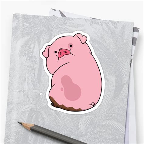 "waddle gravity falls" Sticker by emielpit5 | Redbubble