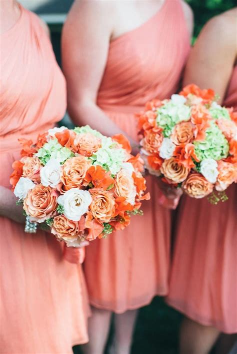 Coral-Inspired Country Club Wedding | Country club wedding, Wedding, Wedding help