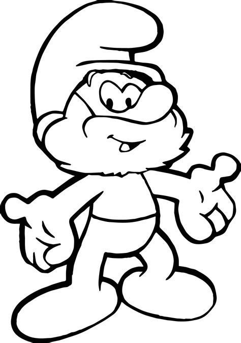 Smurfette Coloring Pages To Print at GetDrawings | Free download