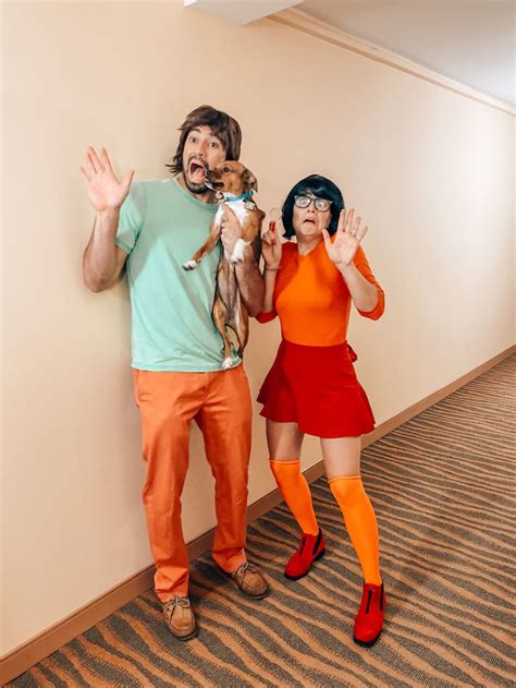 Velma, Shaggy and Scooby Doo Halloween Costume in 2022 | Scooby doo ...
