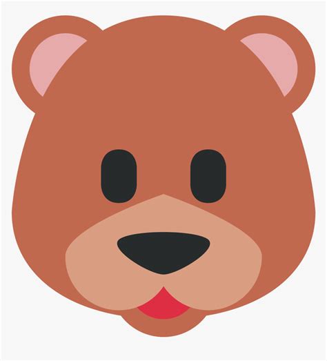 Bear Twitter Emoji Png , Png Download - Bear Emoji Twitter, Transparent Png , Transparent Png ...